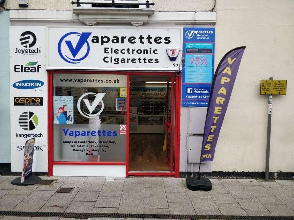 Vape shops have sprung up across our town centres. Picture: Gareth Smith