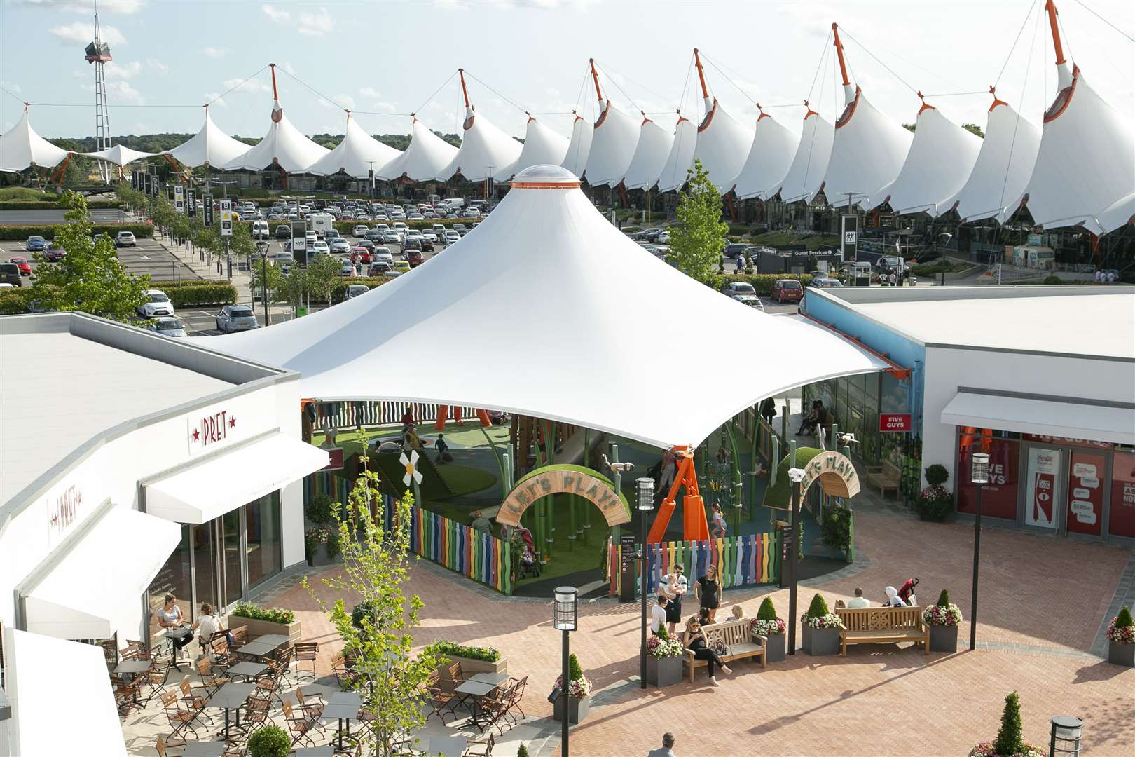 The Ashford Designer Outlet as it looks now