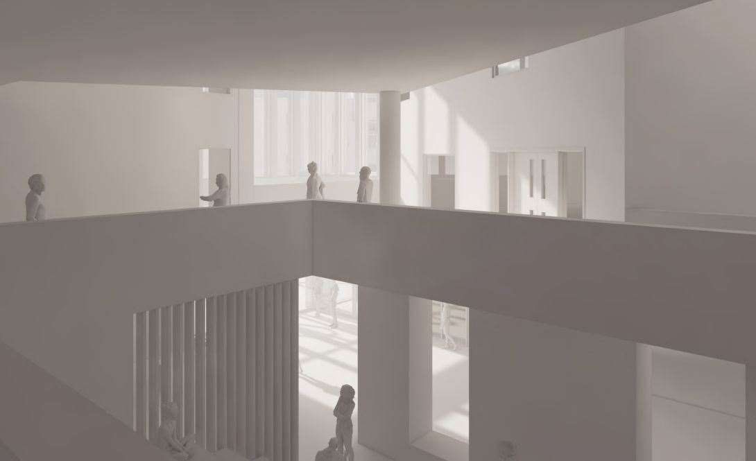 An interior shot of the planned new Dover Beacon building Picture: Lee Evans Partnership