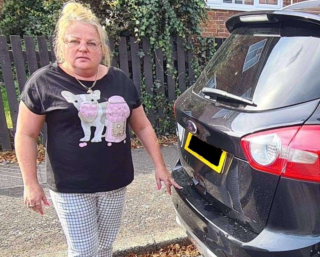 Eliza Kedzierska, from Sittingbourne, went to a car wash that she says damaged her car