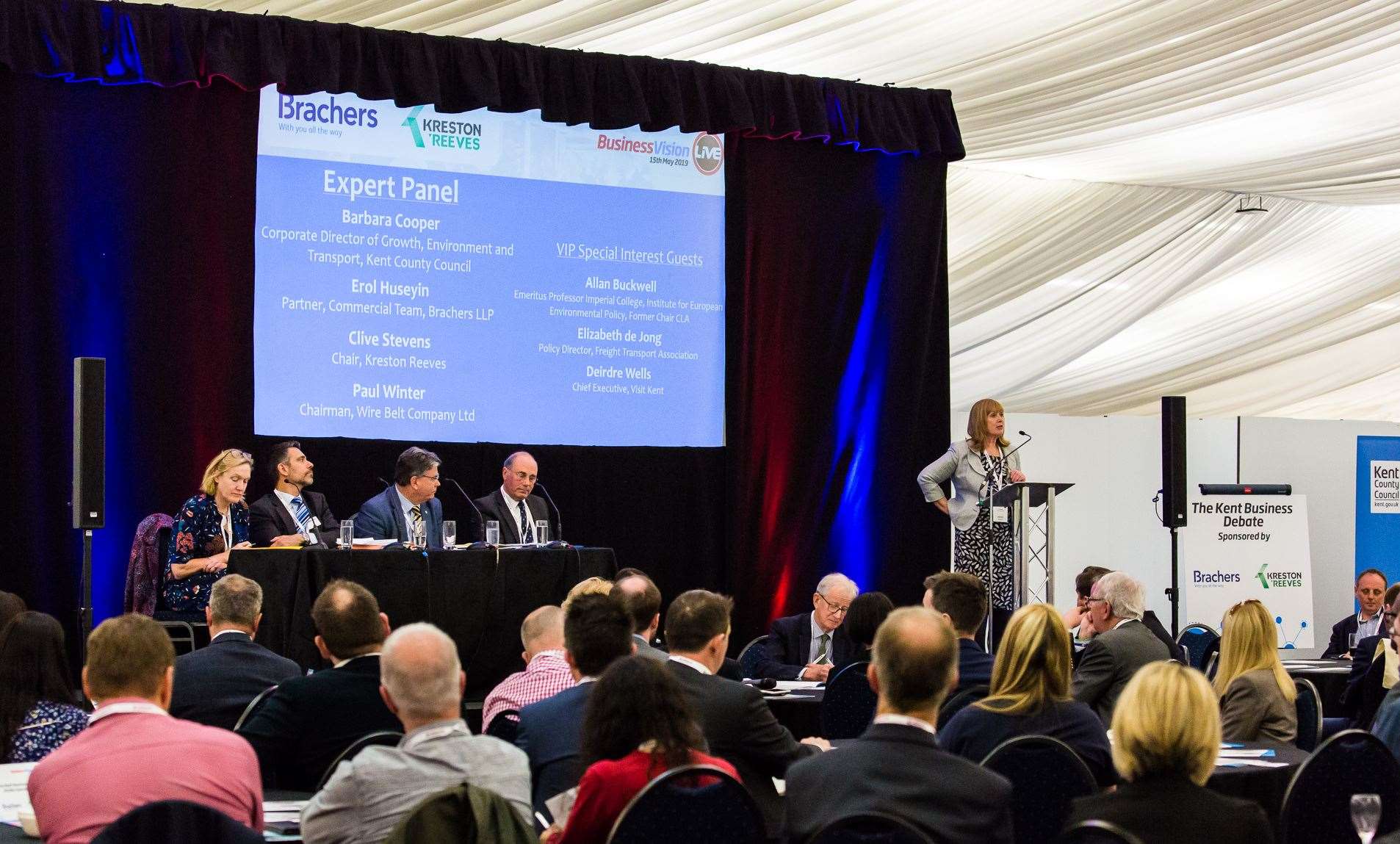 Thousands are expected at Business Vision Live when it returns to the Kent Event Centre
