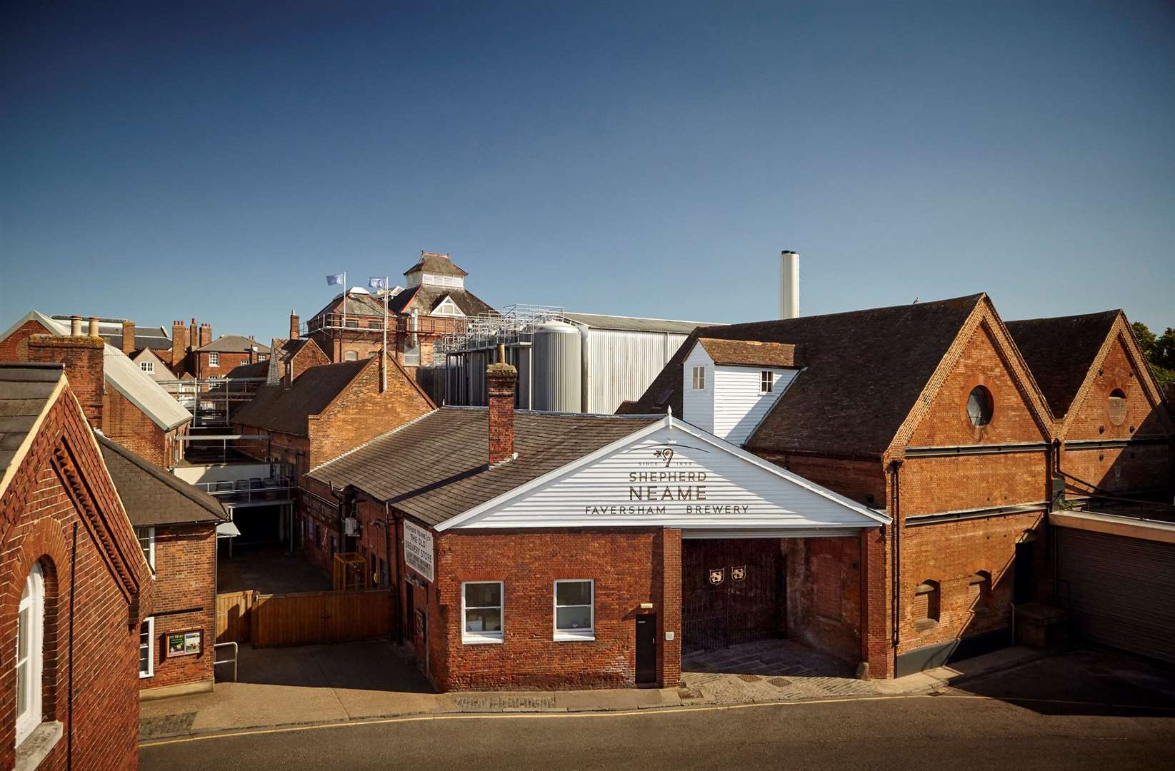 The Shepherd Neame Brewery in Faversham
