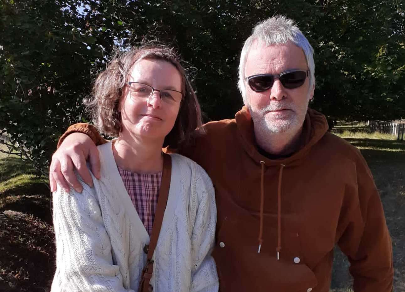 Herne Bay residents Rob Boxall, 57, and his wife Mandy, 61, are still shielding from Covid. Picture: Rob Boxall