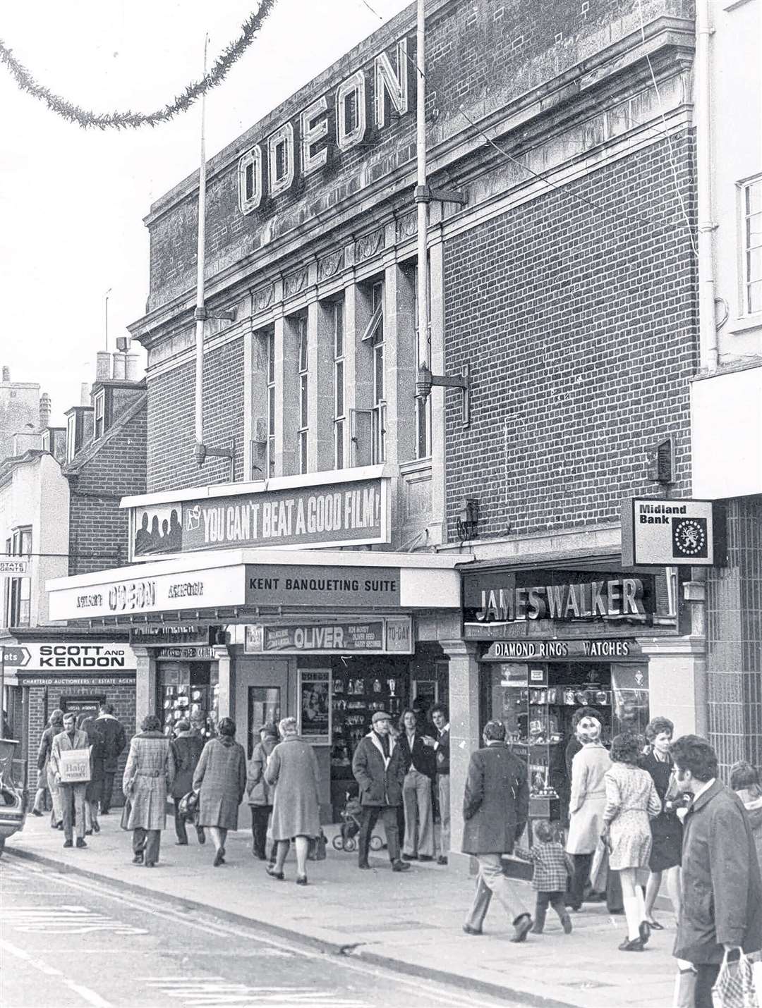 Before becoming a bingo hall, this undated photo shows the landmark Odeon building