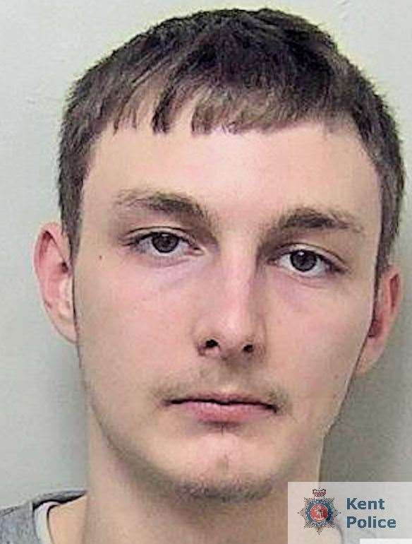 James Beaumont, from Canterbury, was locked up. Picture: Kent Police