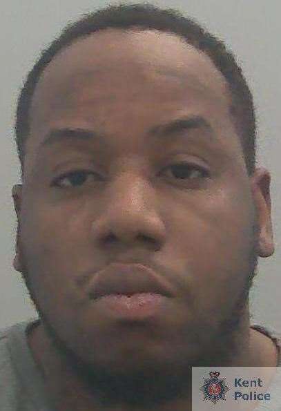 David Akande, from Gillingham, was locked up after targeting a man in his home