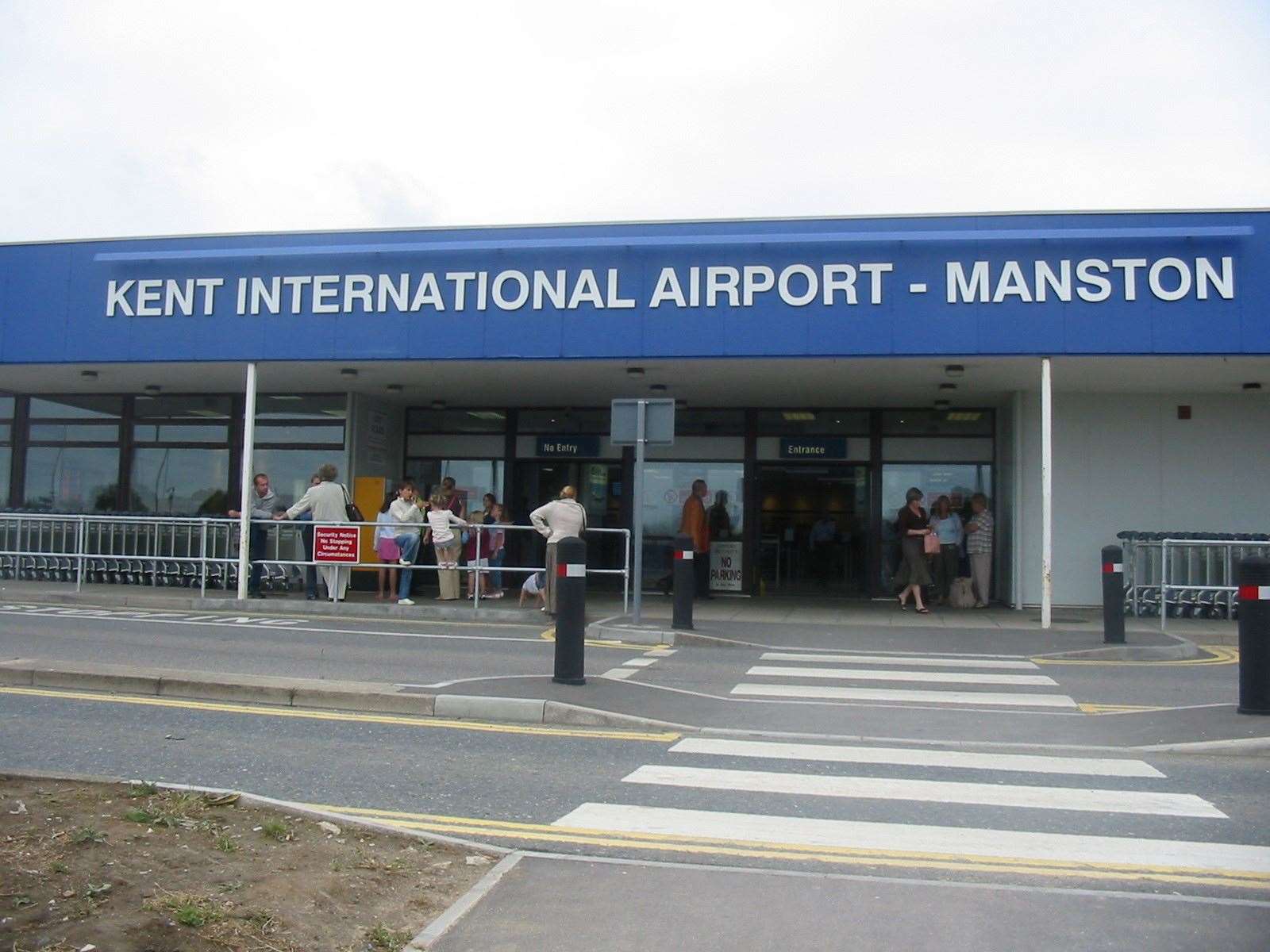 The Kent International Airport terminal in 2005