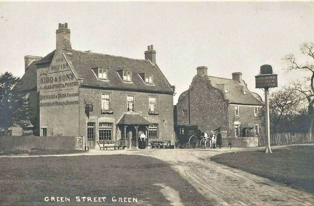 The Ship Inn at Green Street Green in Dartford was one of 65 Kidd tied-houses