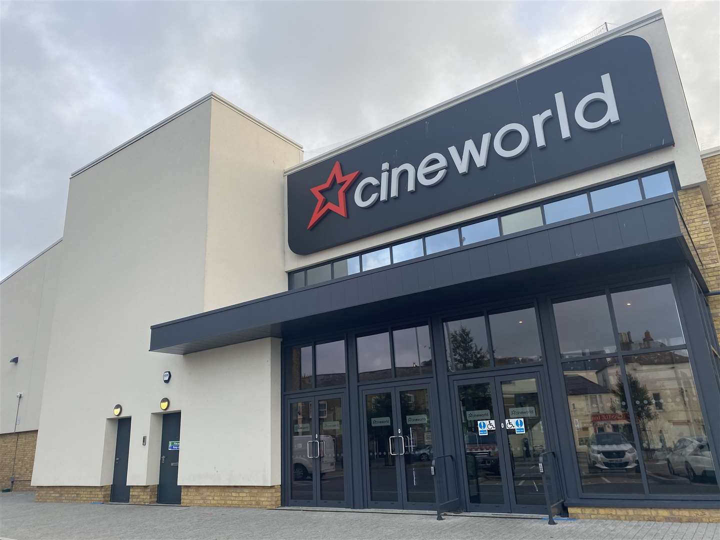 Cineworld in Dover, at the St James retail park