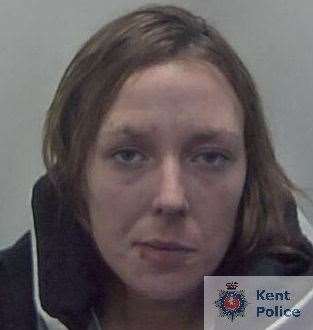 Naomi Denton-Younger targeted the Co-op, Morrisons and Tesco stores in Herne Bay. Picture: Kent Police