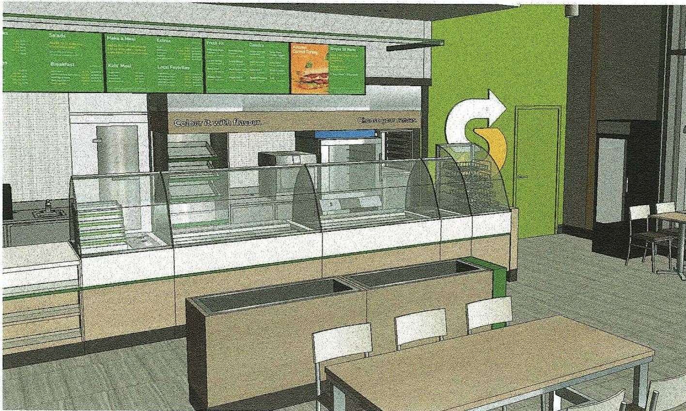 Plans have been submitted to open a new Subway in Margate