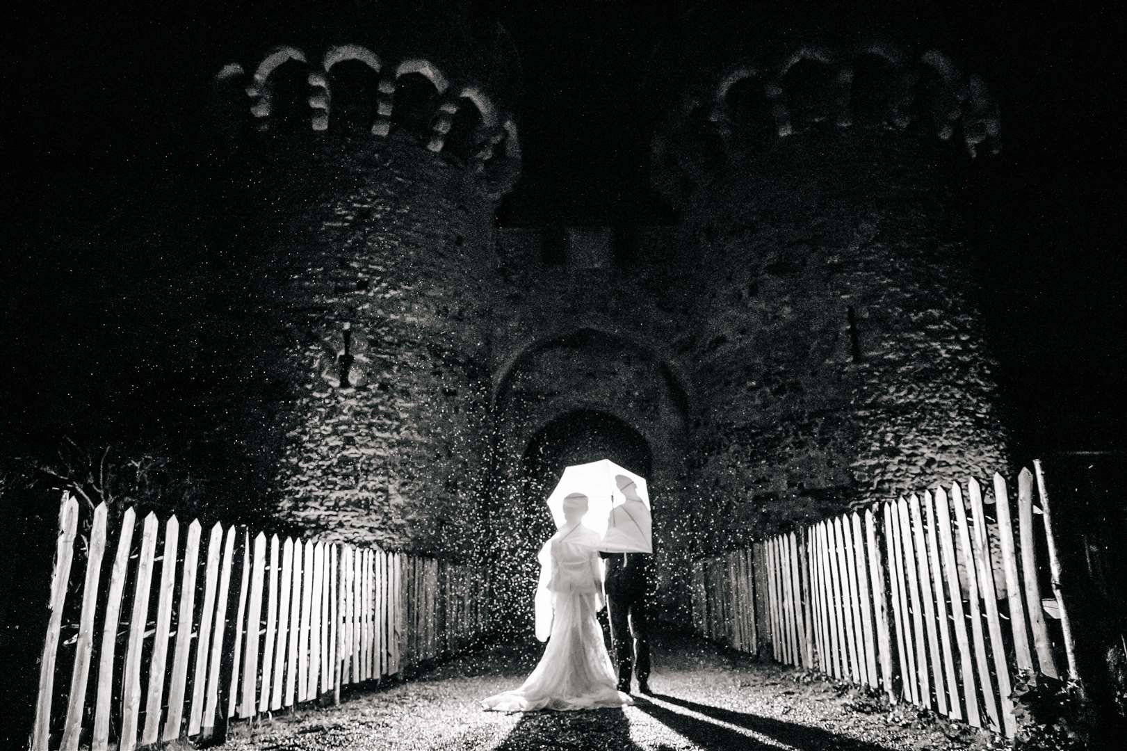 Cooling Castle was the sought-after venue for the couple's wedding Picture: Esther Rae Photography