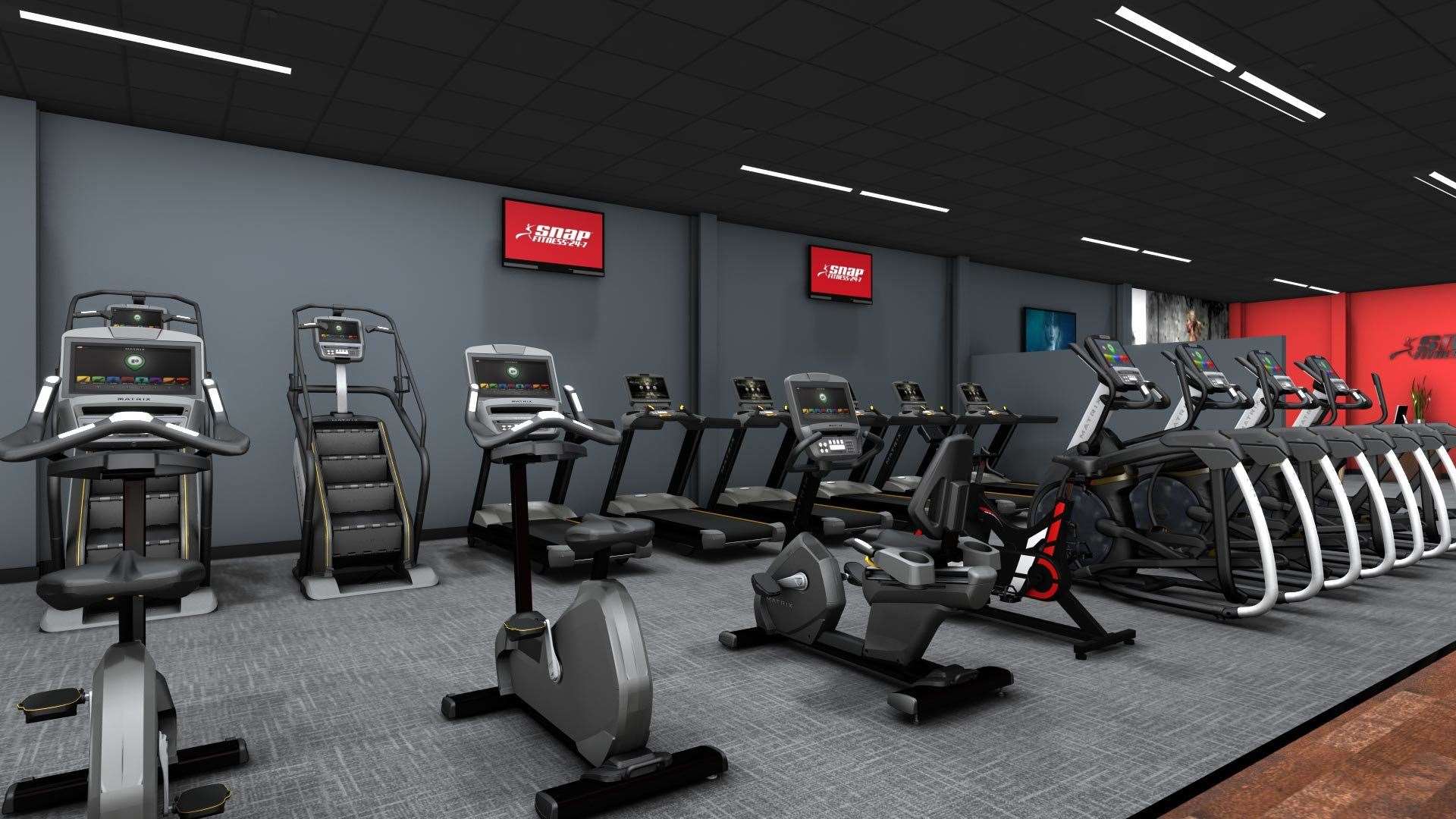 The highly-anticipated Snap Fitness gym in Herne Bay is due to open early next year. Picture: Snap Fitness