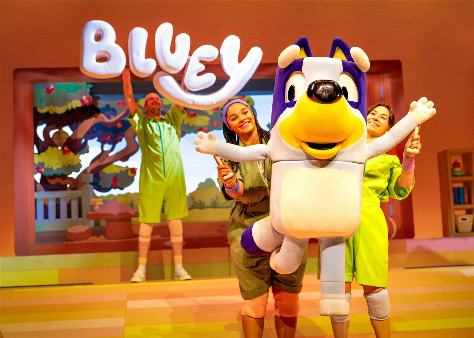 Bluey's Big Play is at the Marlowe Theatre in Canterbury. Picture: Mark Senior