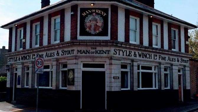 The Man of Kent in Rochester still sports the Style and Winch name