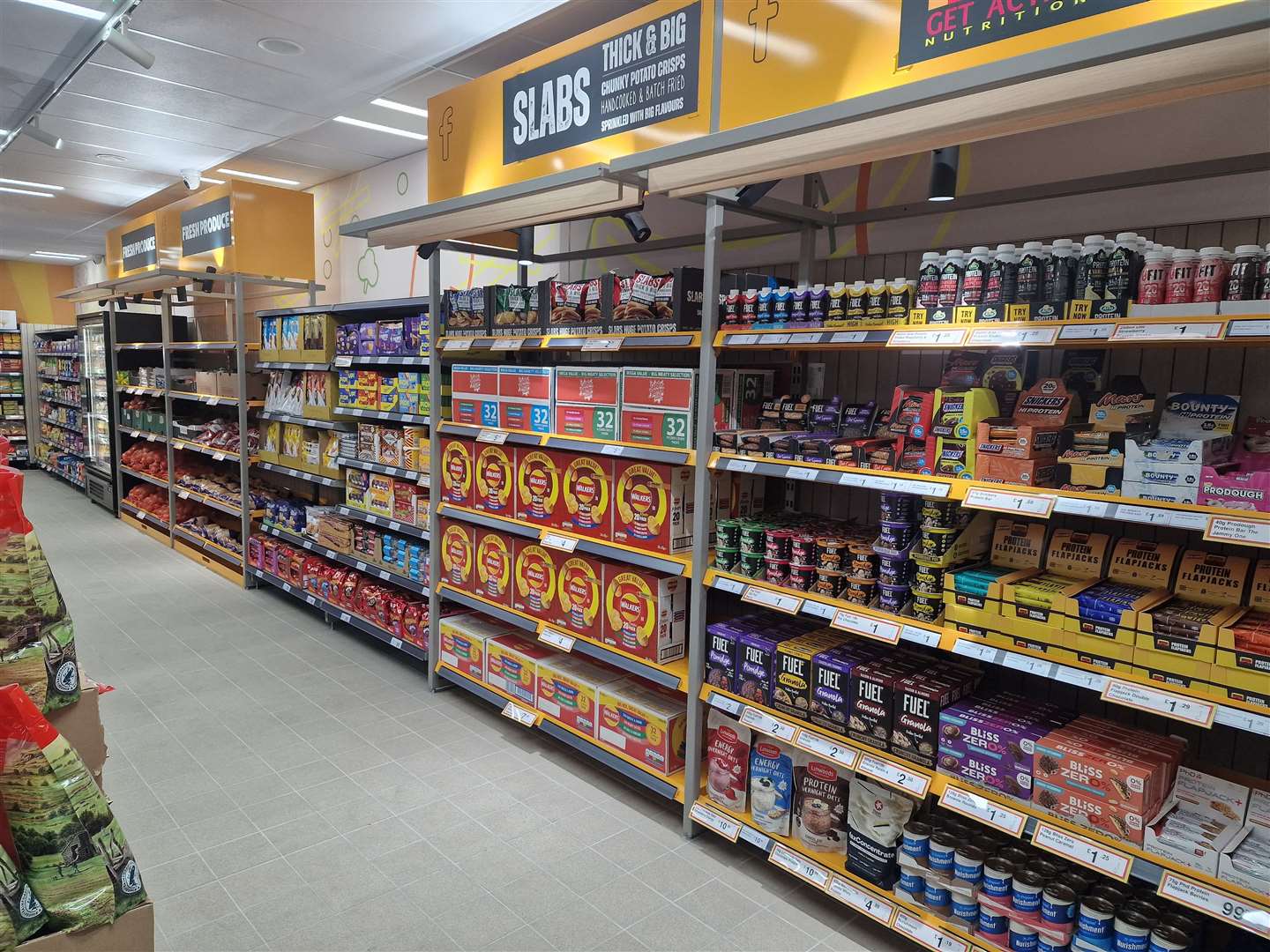 There will be a wide range of products at the larger store. Stock picture: Farmfoods