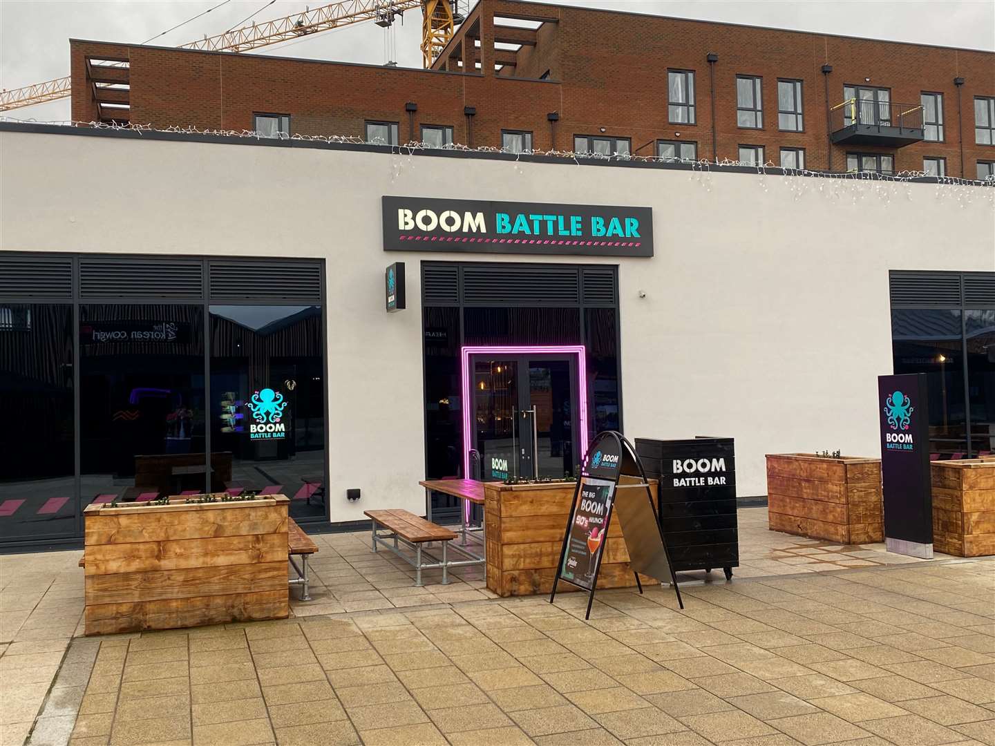 Boom Battle Bar on the Riverside complex in Canterbury
