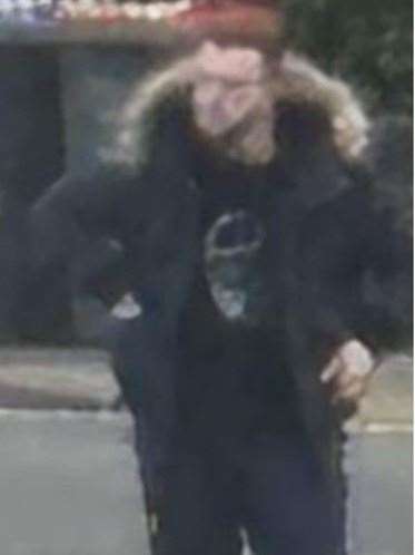 Officers investigating two suspicious incidents in Canterbury would like to identify this man. Picture: Kent Police
