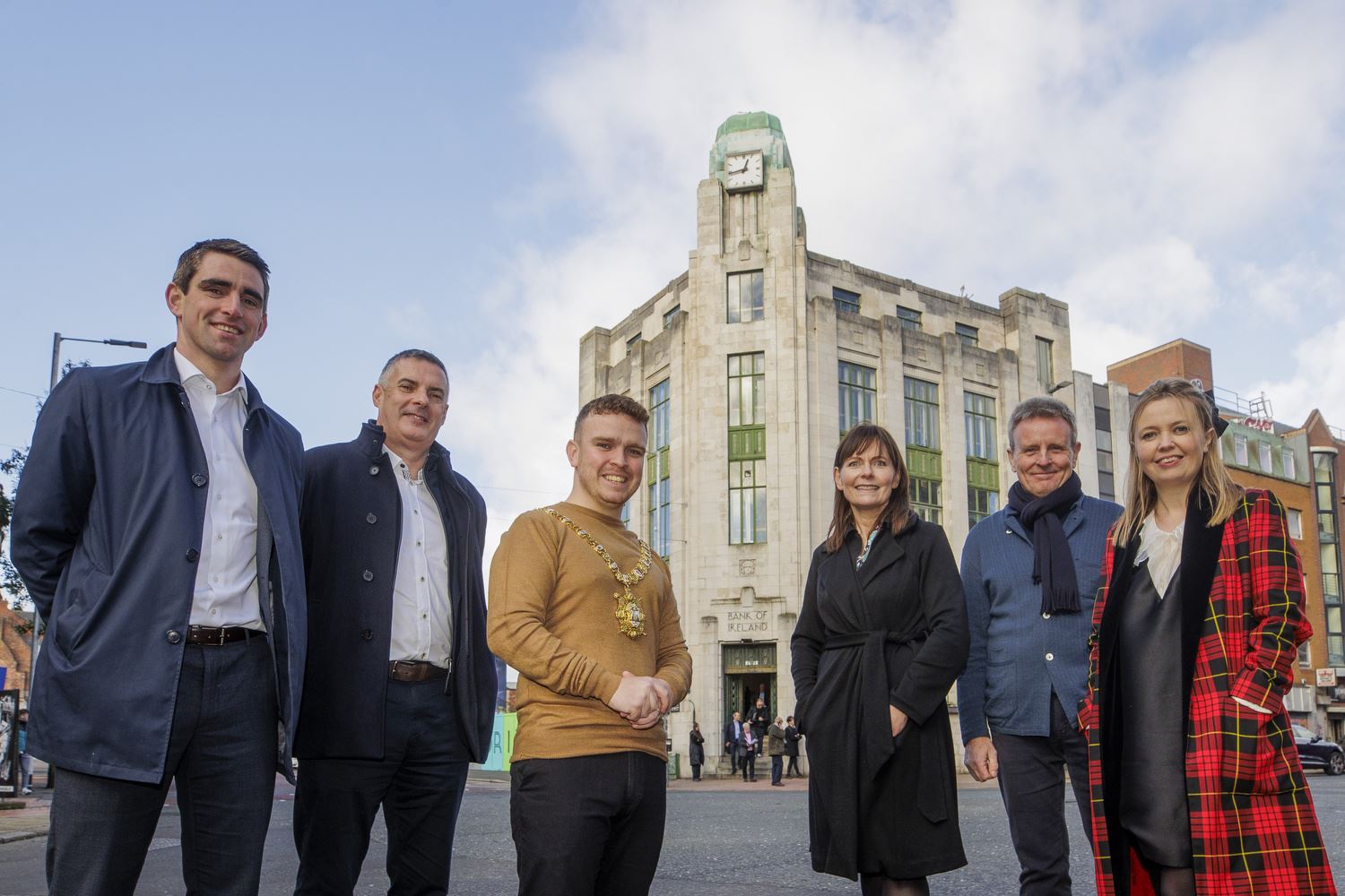 Key milestone in transformation of historic Belfast bank into tourist attraction