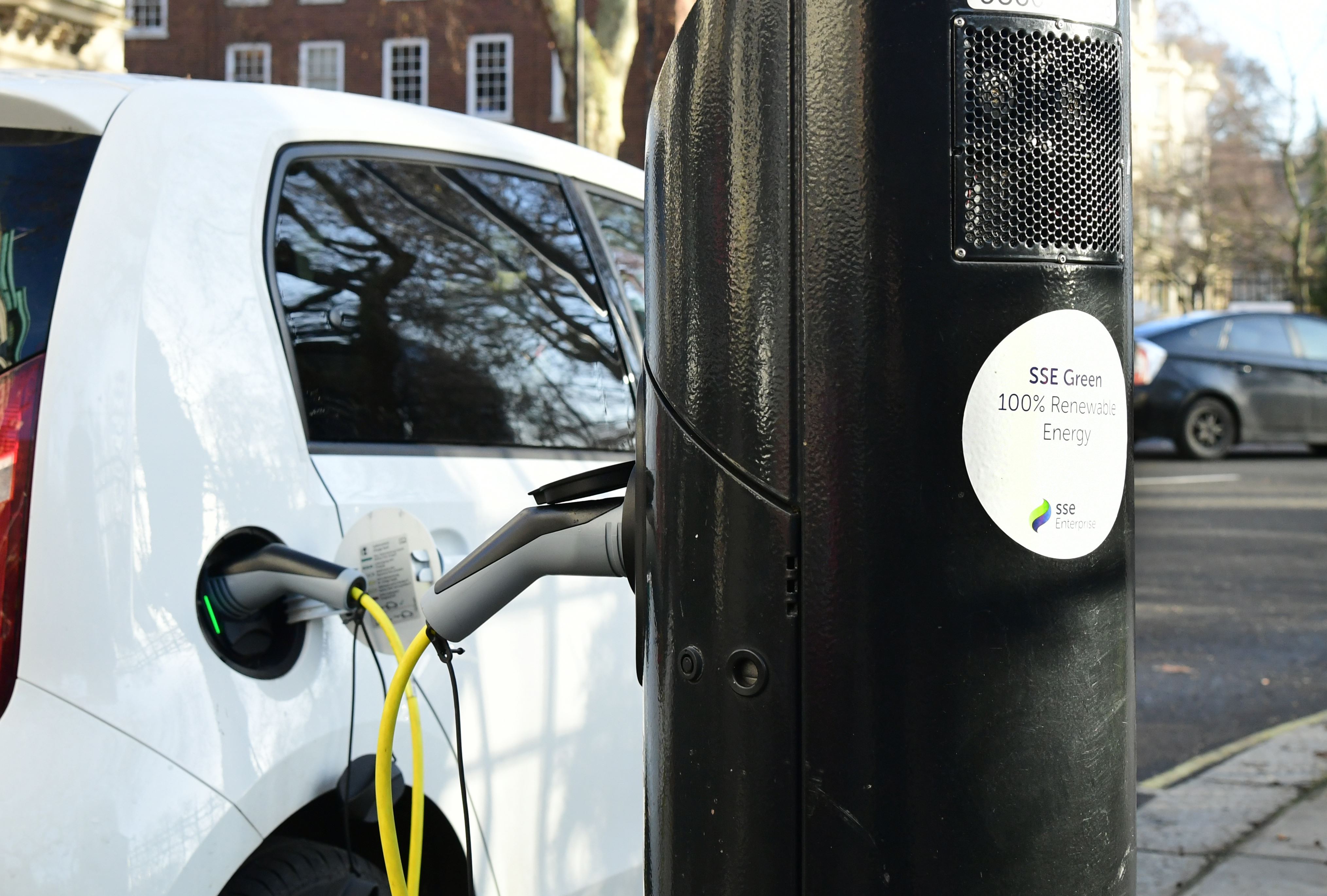Electric vehicle charging devices outnumber petrol stations by two to one