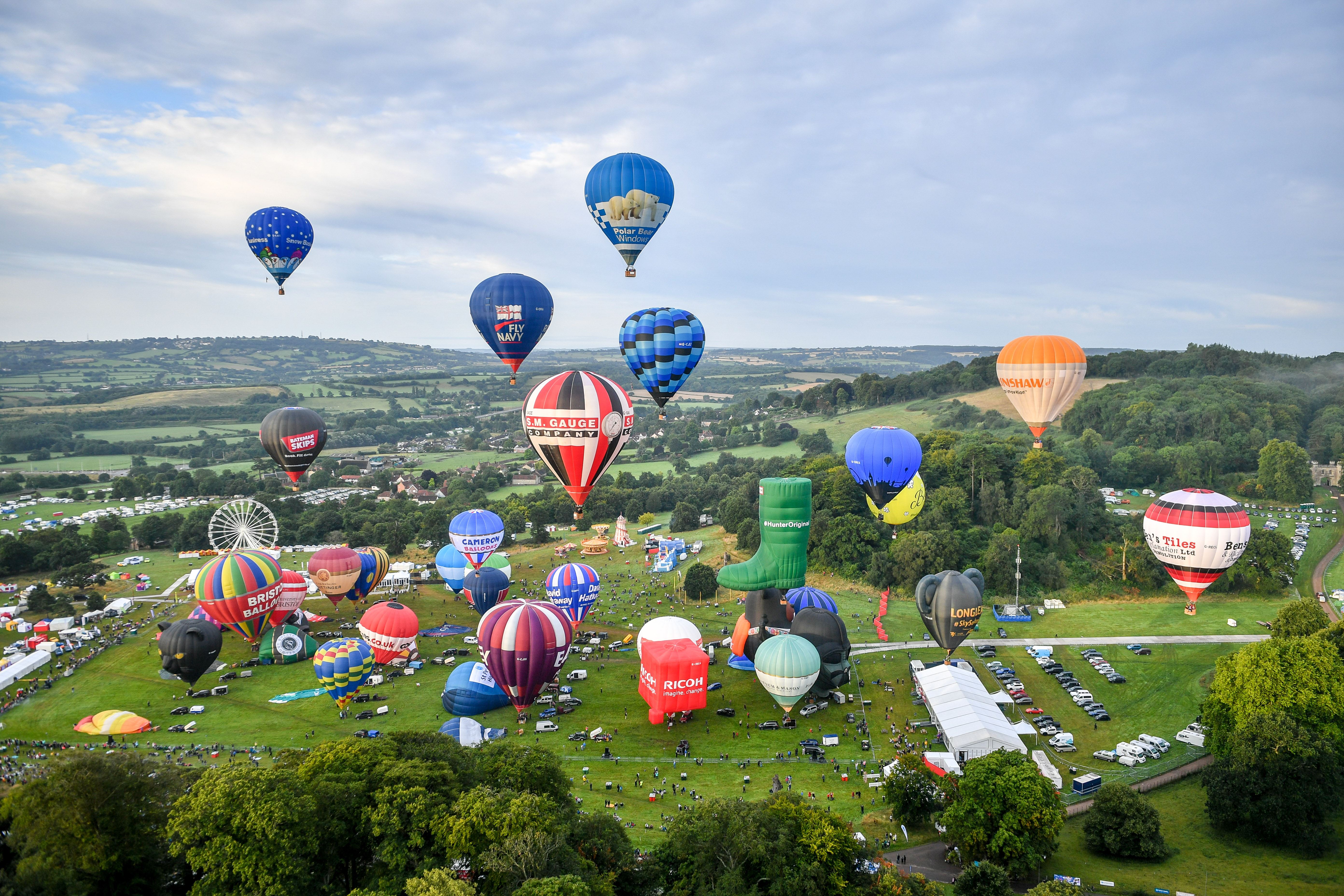 Bristol balloon fiesta to take place as ‘flypast’ in the sky