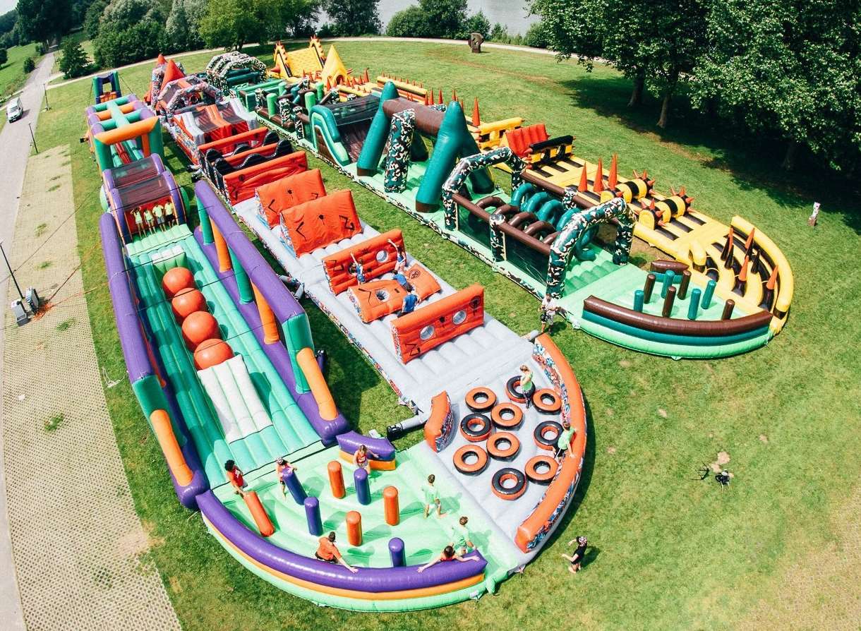 Ticket release date announced for world's largest inflatable obstacle