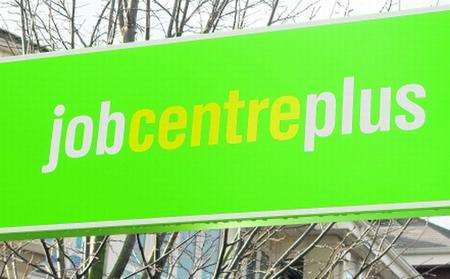 Jobcentre plus sign