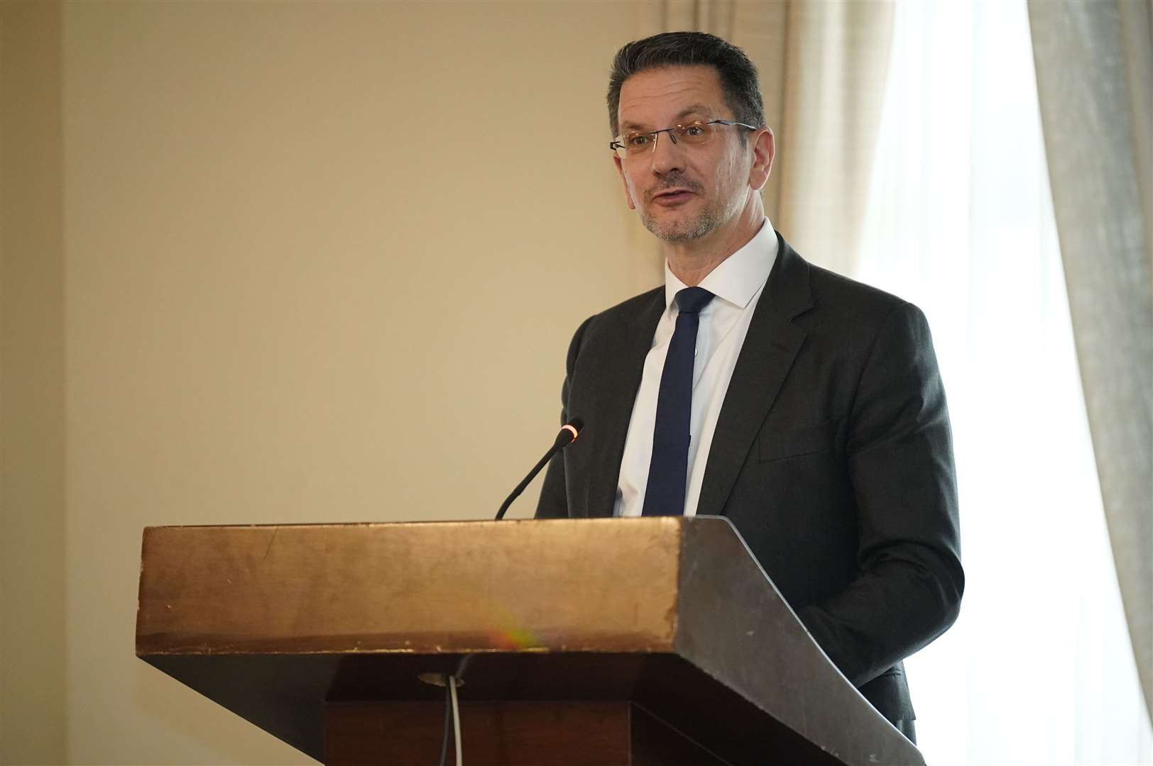 Northern Ireland Office minister Steve Baker (Niall Carson/PA)