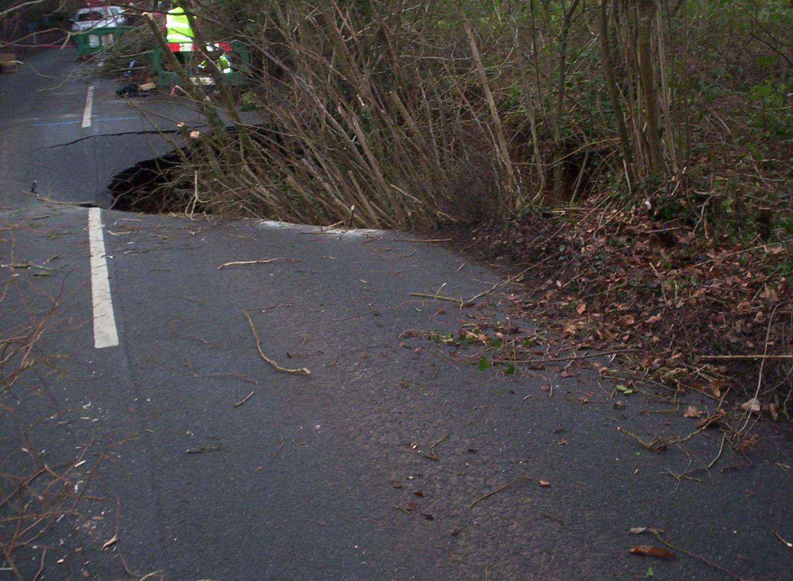 Work has now started to repair the key route