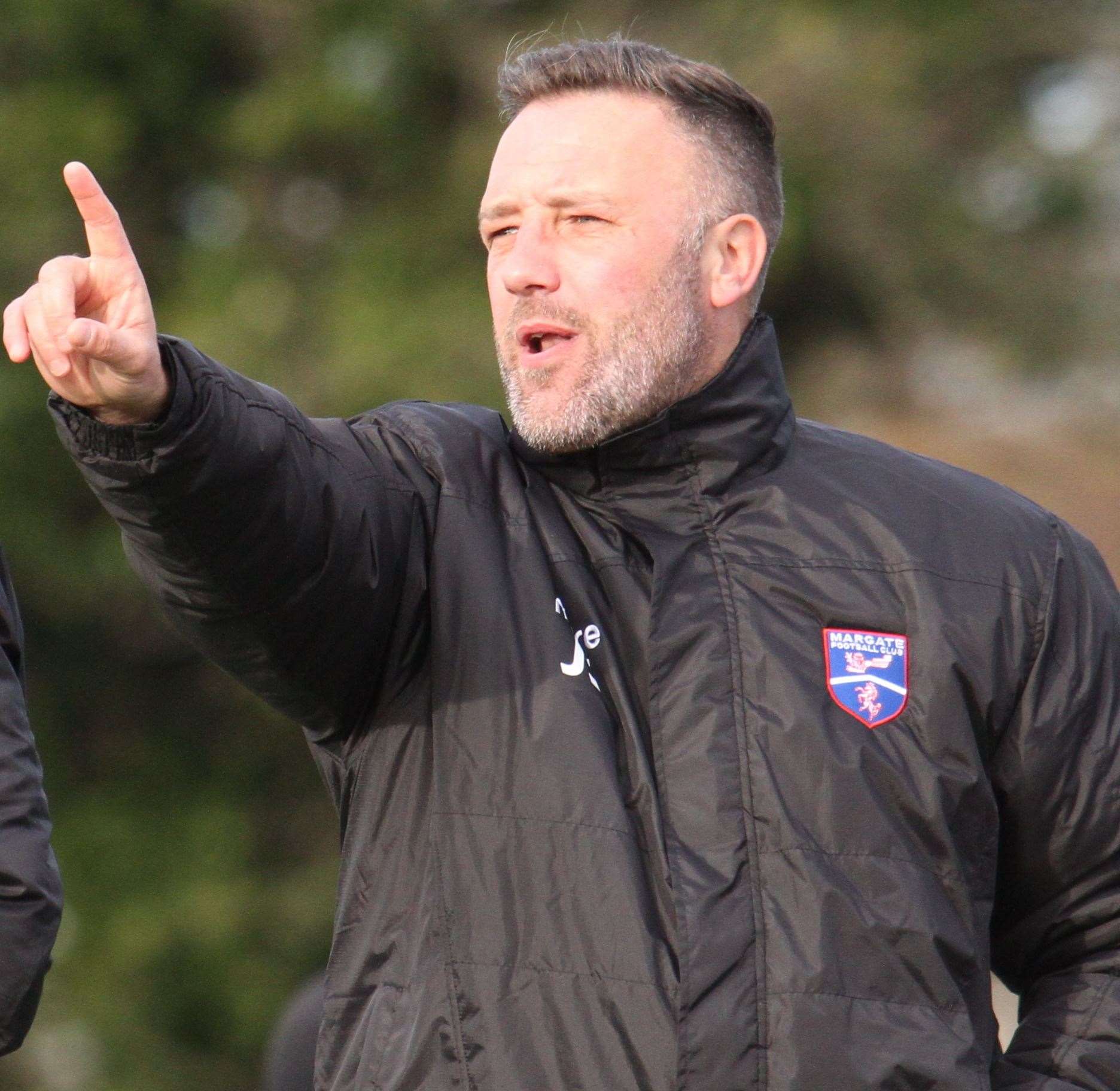 Jay Saunders has been appointed Margate manager Picture: Don Walker
