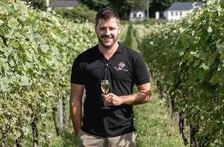 Squerryes new winemaker Tom Jones joins the team for next month - he was previously at Appledore's Gusbourne Estate