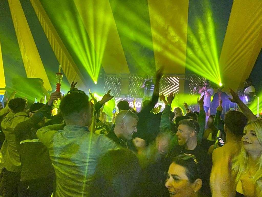 So Solid Crew, Sigma, Danny Howard and Ministry of Sound DJs perform at  Connected Festival at Lydd Airport on Romney Marsh