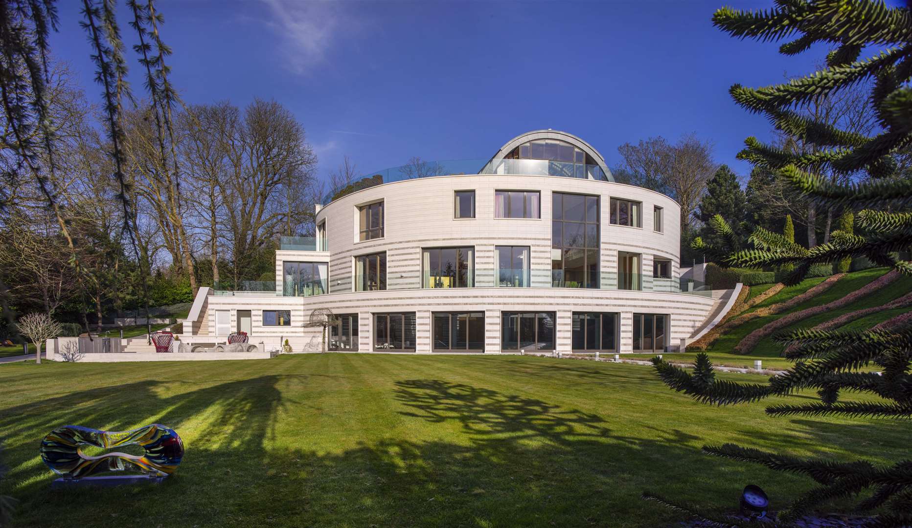 The jackpot winner could pick up the £40 million Heathfield House in Highgate, north London (UK Sotheby’s International Realty/PA)