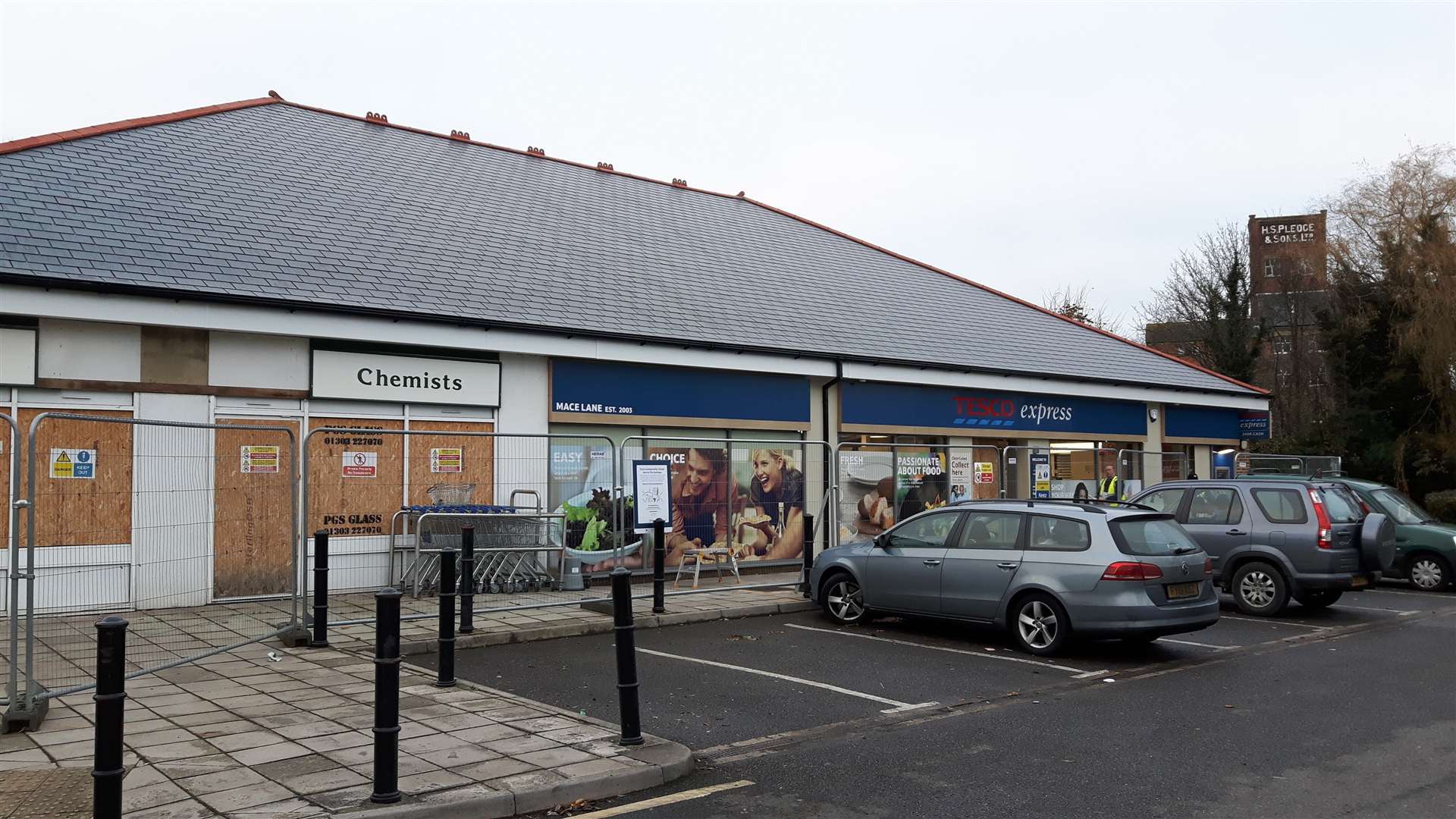 The revamped Tesco Express store is set to re-open