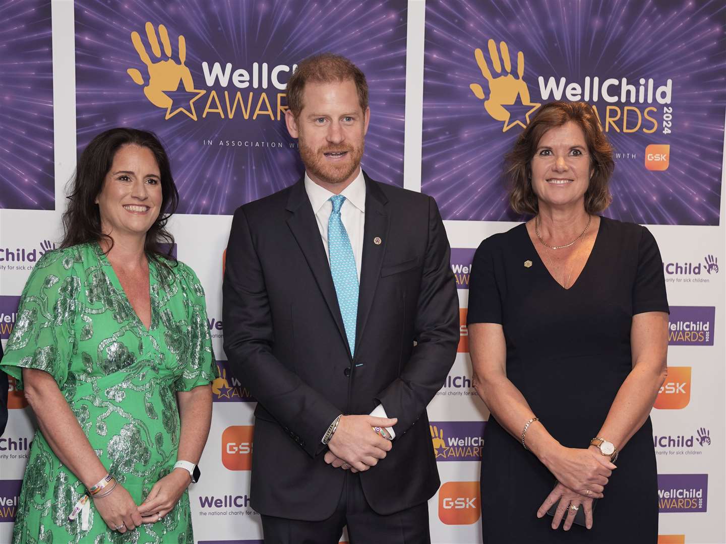 The Duke of Sussex, patron of WellChild, arrives for the annual awards in London in September (Yui Mok/PA)