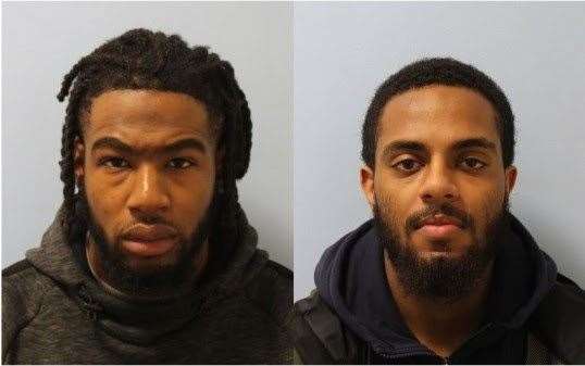 Oludewa Okorosobo and Seif Khalid Hashim. Picture: Met Police.