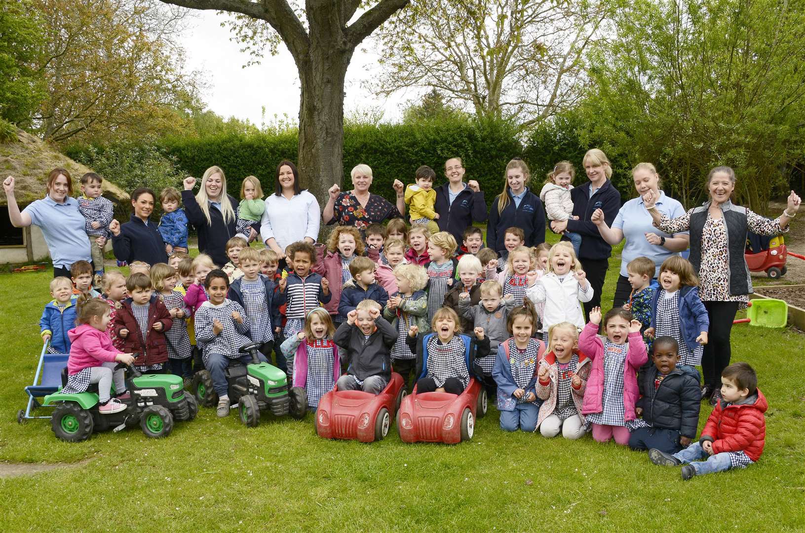 Canterbury New House Nursery school celebrates an 'outstanding' Ofsted report