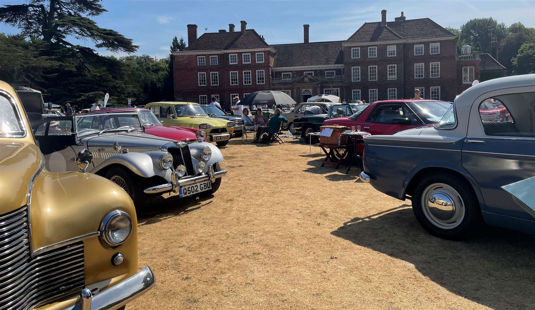 The PATINA Classic Car Show returns to Kent for the third year. Picture: Lullingstone Castle