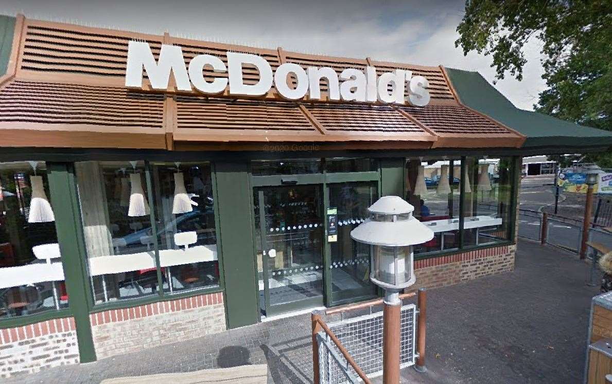 Staff at McDonald's in Bridge Road on the Isle of Sheppey have tested positive for coronavirus. Picture: Google