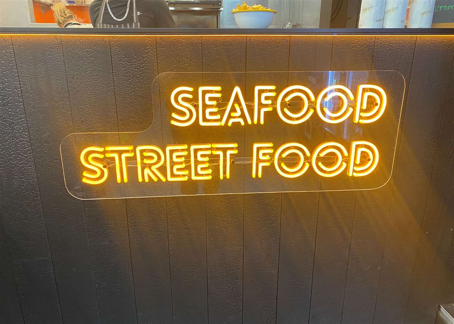 The seafood street food concept is clearly popular as the place was packed on Saturday lunchtime