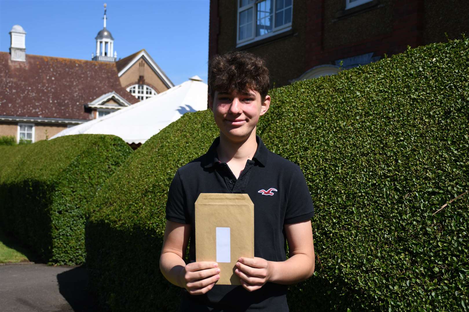 Ben Thorne who got eight Grade 9s. Picture: Duke of York's Royal Military School