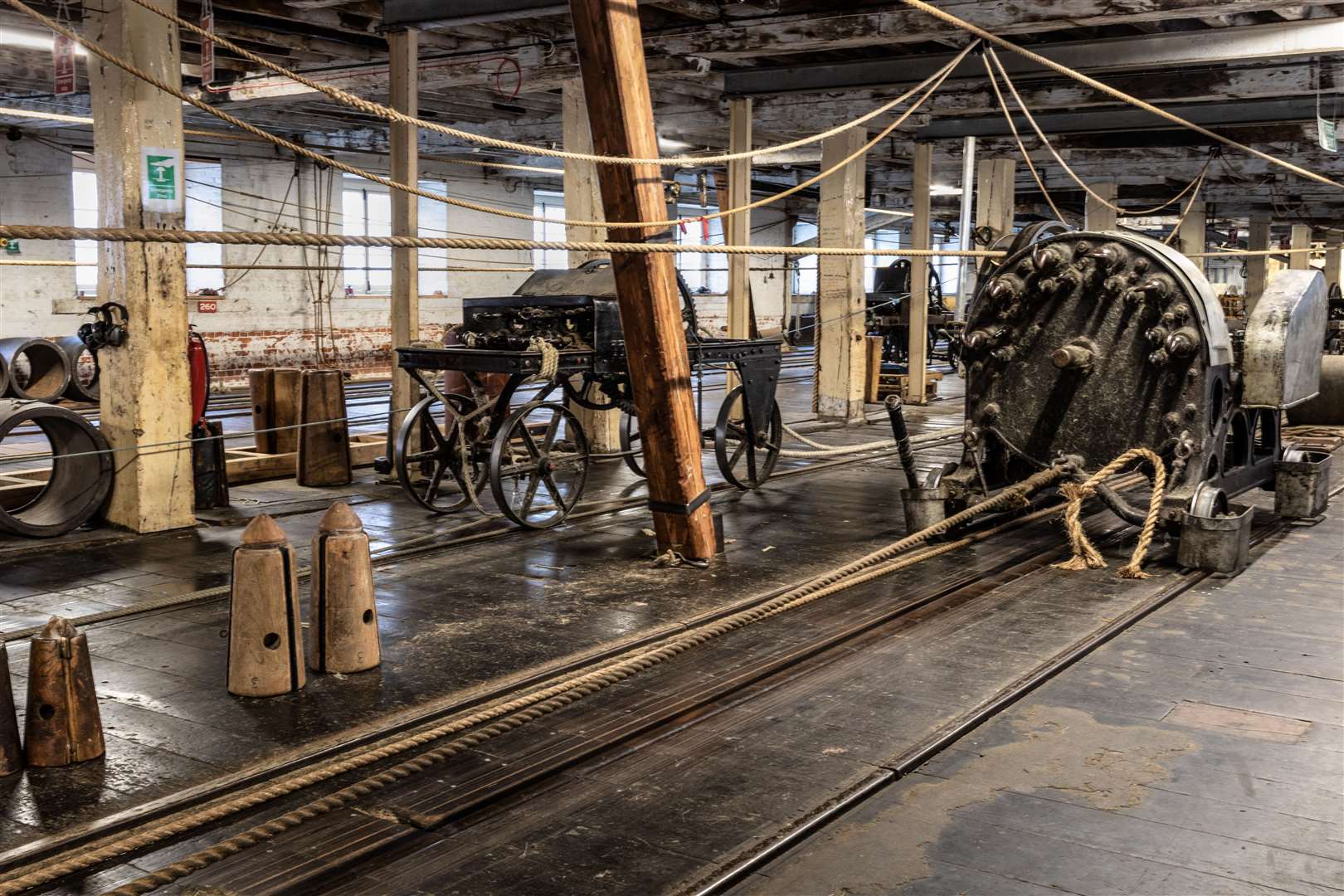 Ropemaking at Chatham's Historic Dockyard was halted for the first time in its 400 year history by the pandemic