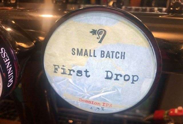 First Drop, a 4.3% IPA, was the first of Shepherd Neame’s Small Batch to be brewed and was so popular it has become a permanent addition