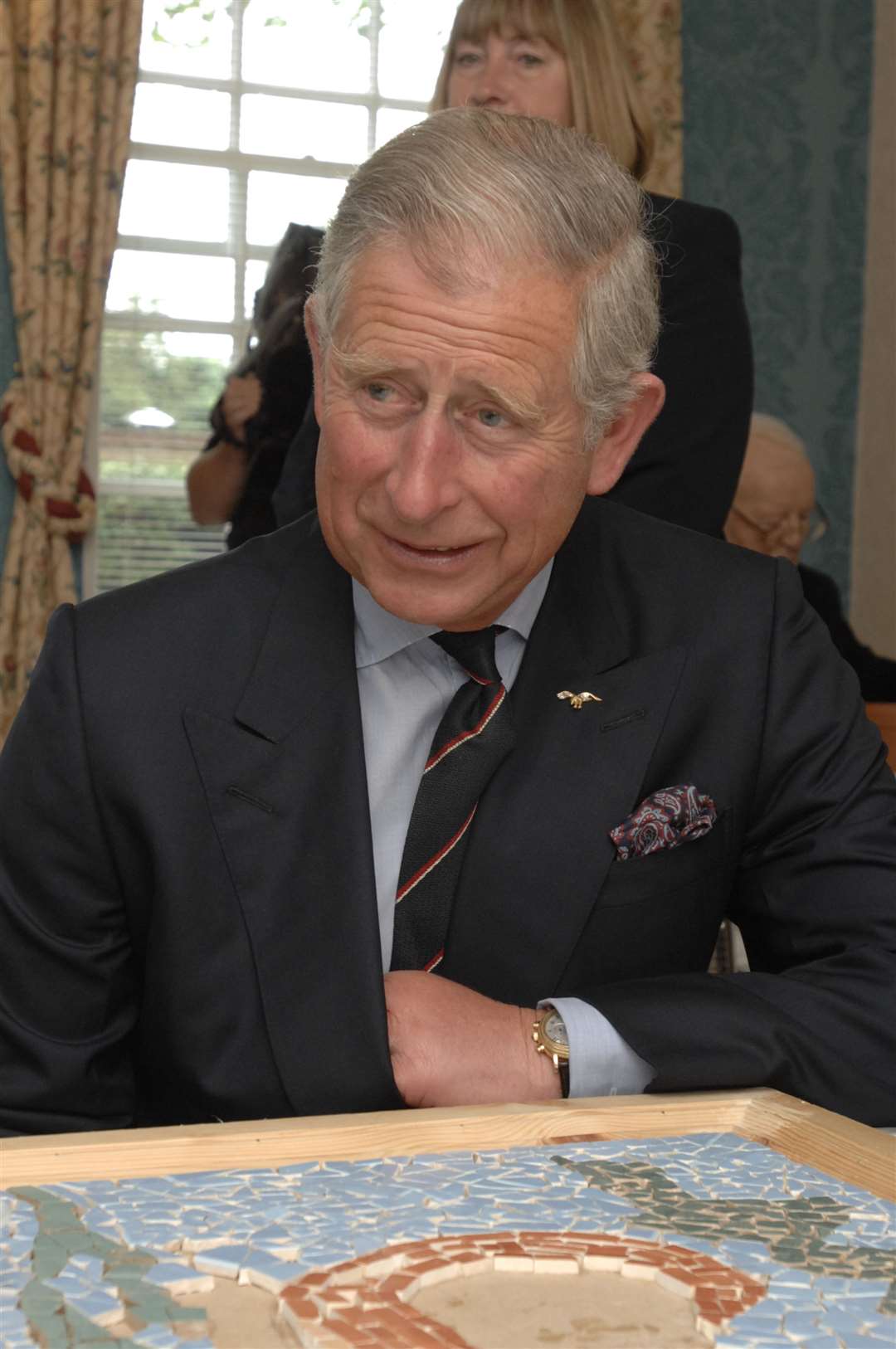 The Prince of Wales is the patron of the Royal Navy Benevolent Trust, Picture: Grant Falvey