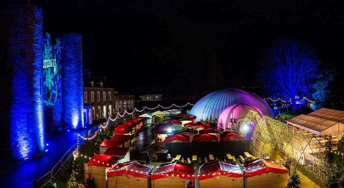 The Christmas event, Castlemas took place at Tonbridge Castle between December 8-20 last year. Picture: Castlemas