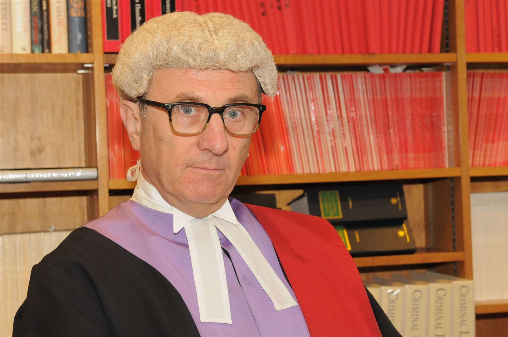 Judge David Griffith-Jones jailed Smith for four years and six months. Picture: Steve Crispe