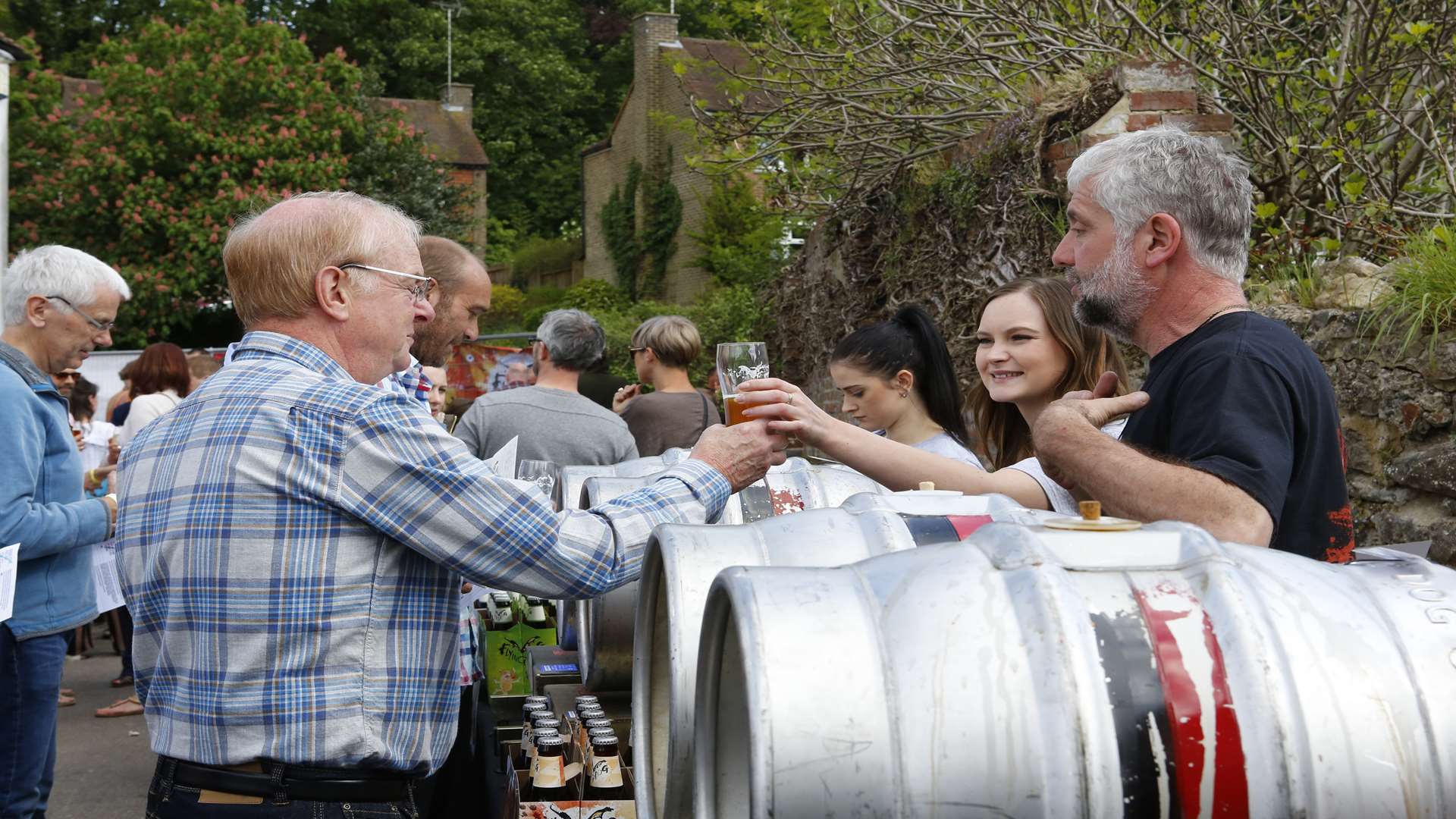 The Flying Dog beer proved just the ticket