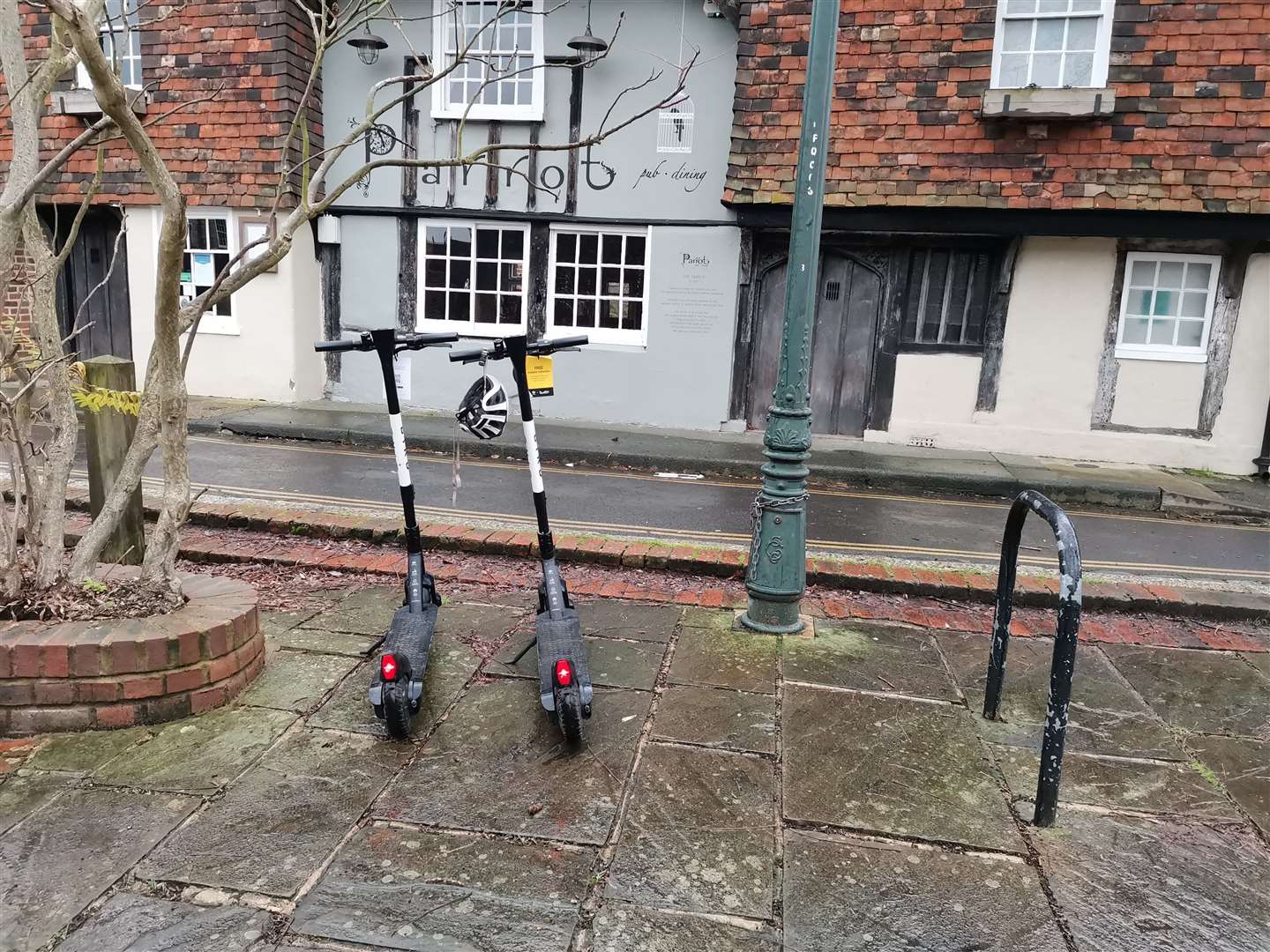 The electric scooter trial area is being widened