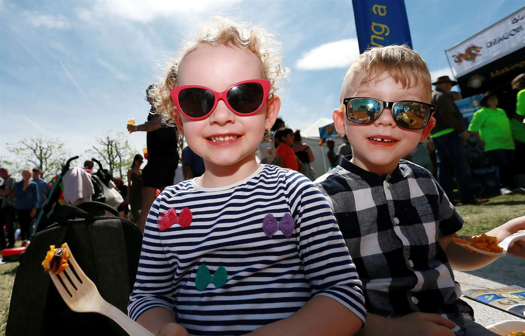 Tuck into delicious treats all weekend long at the Chatham Maritime Food and Drink Festival. Picture: Phil Lee