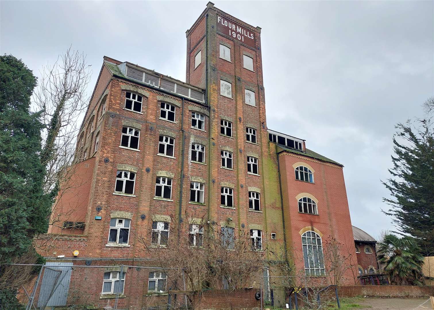 The unlisted former flour mill and nightclub in East Hill has been hit by a number of fires